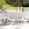 Outdoor Adirondack Side Table Set of 2 with Smooth Tabletop and Non-Slip Feet